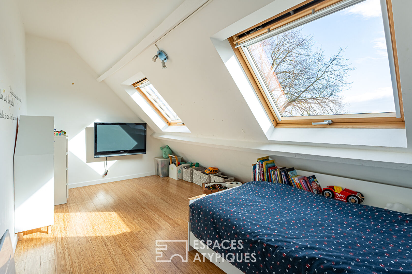 Maison avec terrasses, jardin et son appartement indépendant sur une île