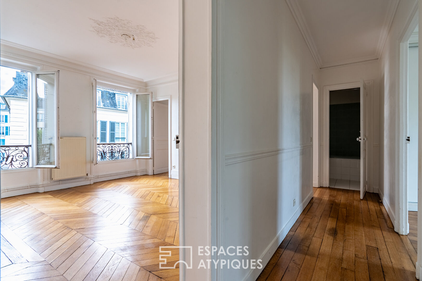 Appartement traversant hyper centre Saint Germain en Laye