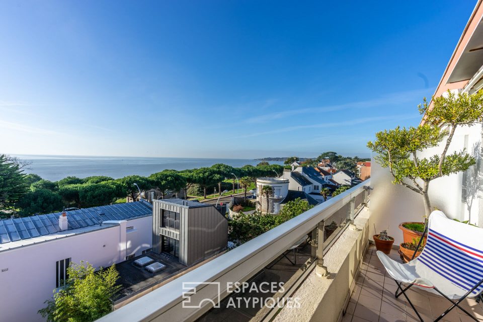 44600 SAINT NAZAIRE - Bel appartement en dernier étage avec vue mer - Réf. 1045