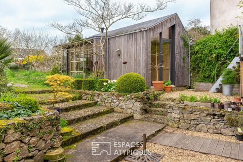 Old carpentry reinvented into living spaces 165 sqm Loire Auxence/Entre Nantes Angers