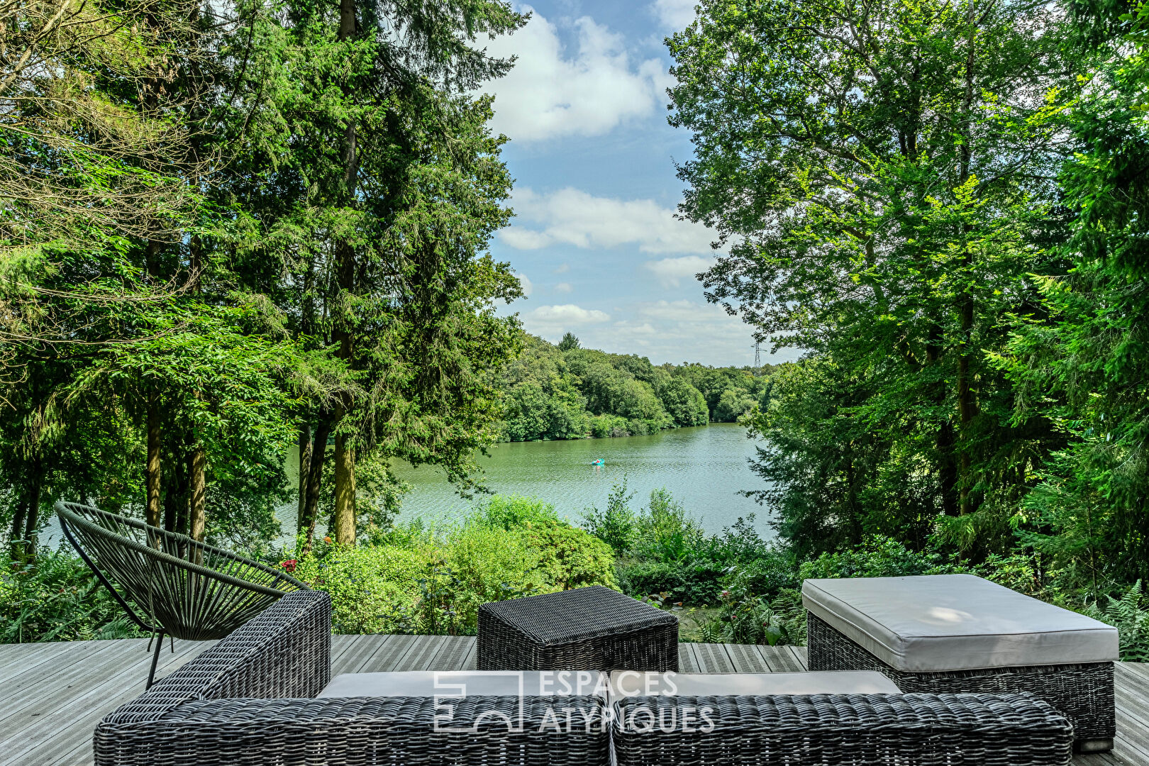 Charming property with exceptional view of the Erdre