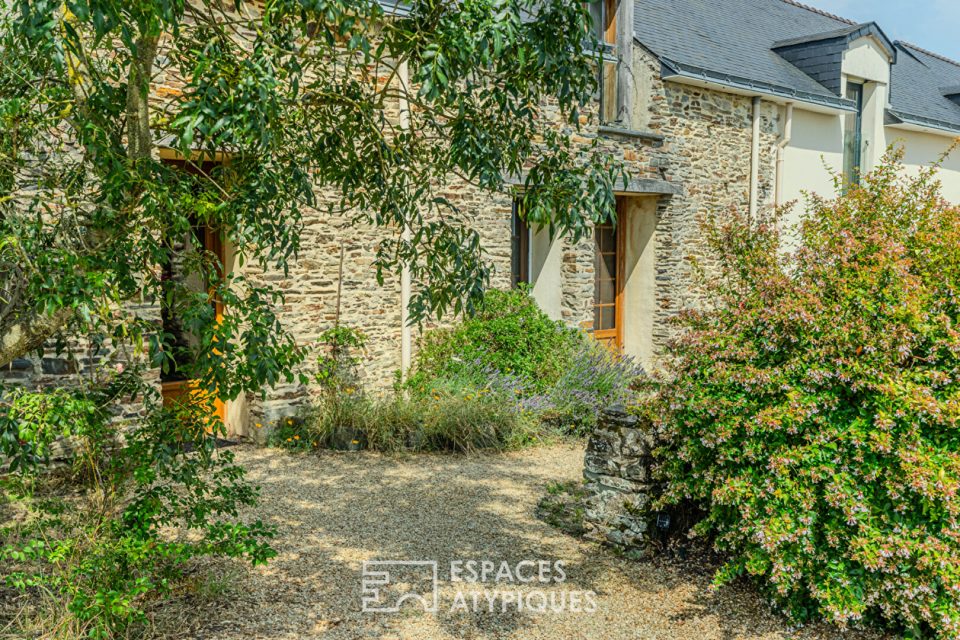 Belle longère et sa maison d' amis au coeur des Vallons de l'Erdre