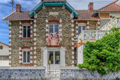 Villa balnéaire de 1920 composée de deux appartements