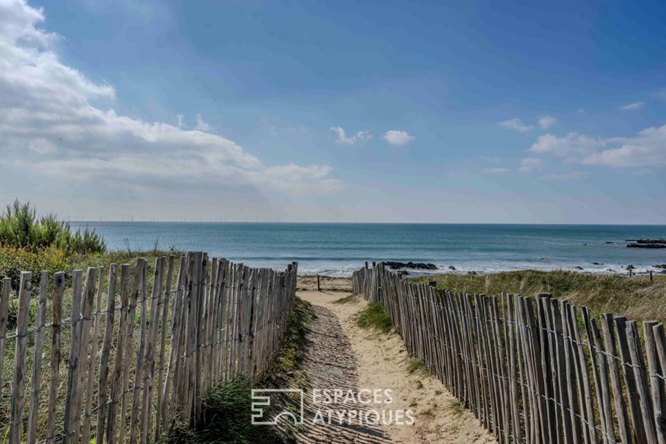 Bel appartement vue mer à deux pas de la plage de La Govelle