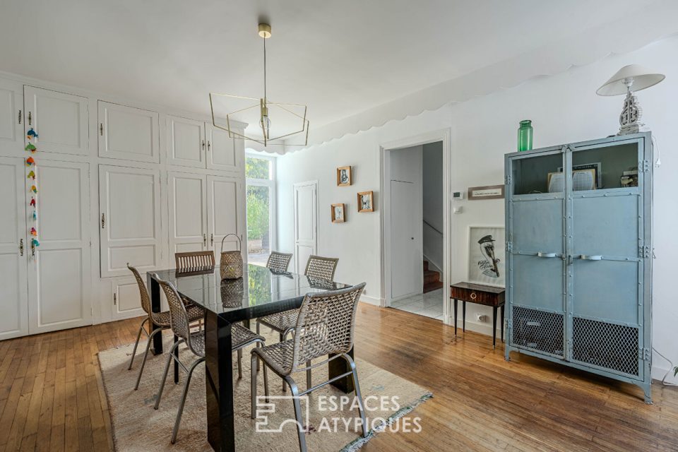 Maison familiale au charme de l'ancien et son grand jardin proche des bords de Loire