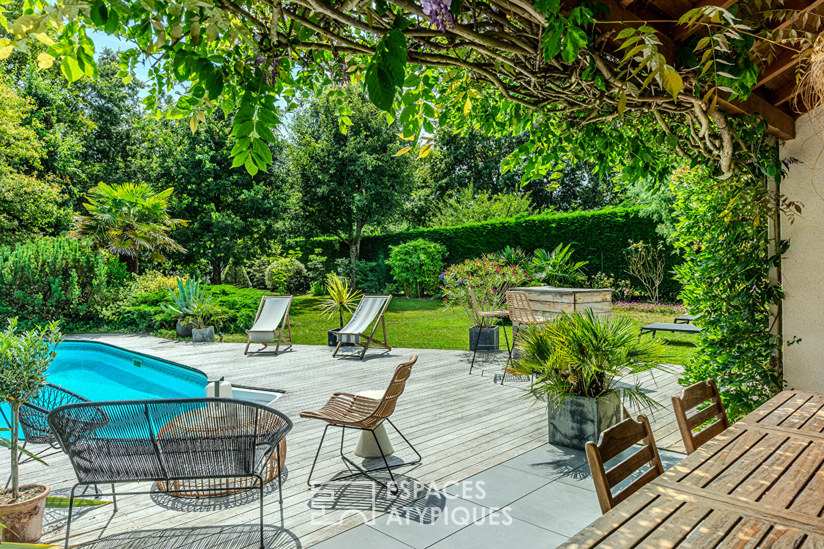 Maison 4 chambres, jardin extra et piscine