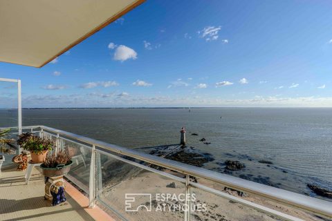 Bel appartement avec vue mer panoramique à Villès-Martin