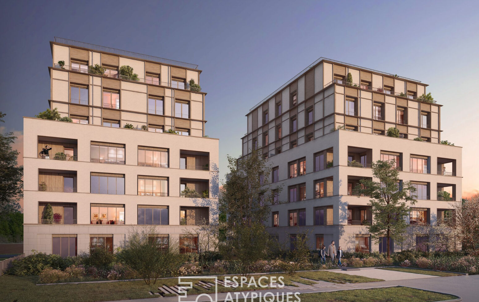 Dernier étage quartier St Donatien avec rooftop, 3 chambres