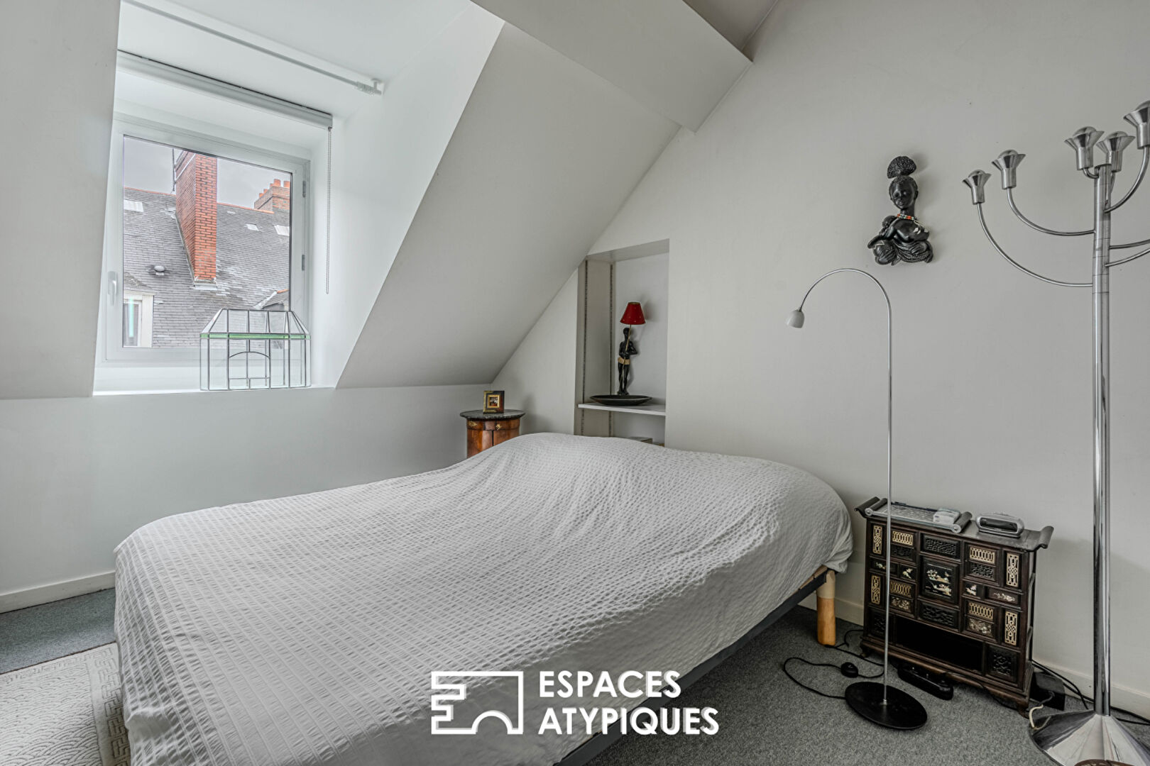 DUPLEX  » inédit »  Cosy et Atypique sous les toits de Nantes