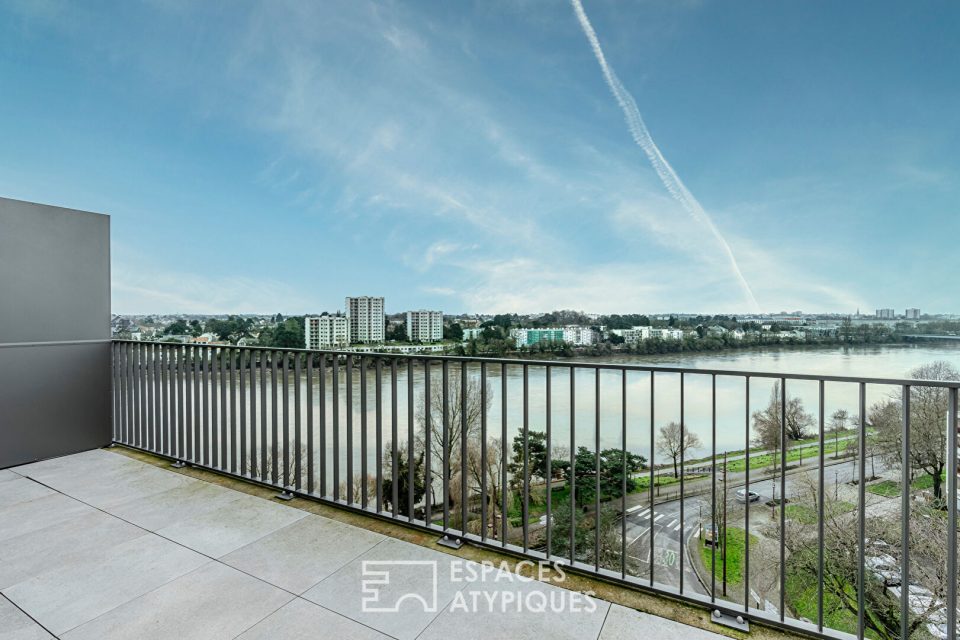 A louer, superbe appartement avec vue Loire