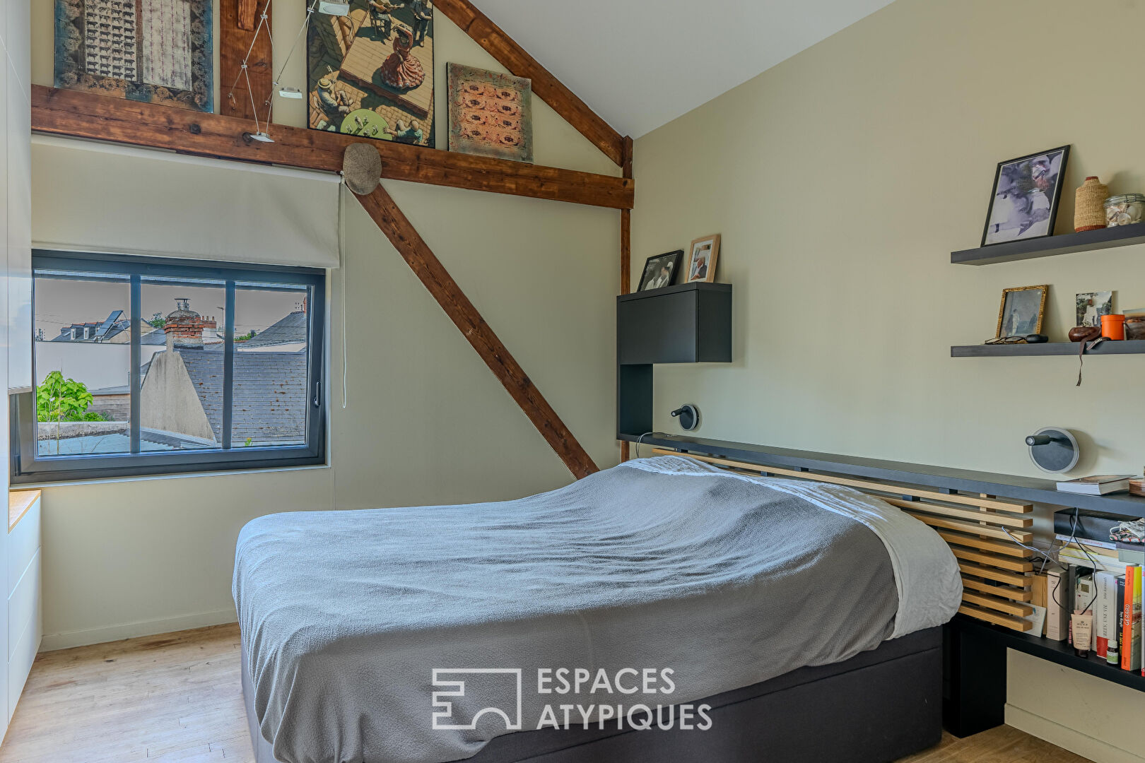 Loft rénové avec espaces extérieurs à Nantes