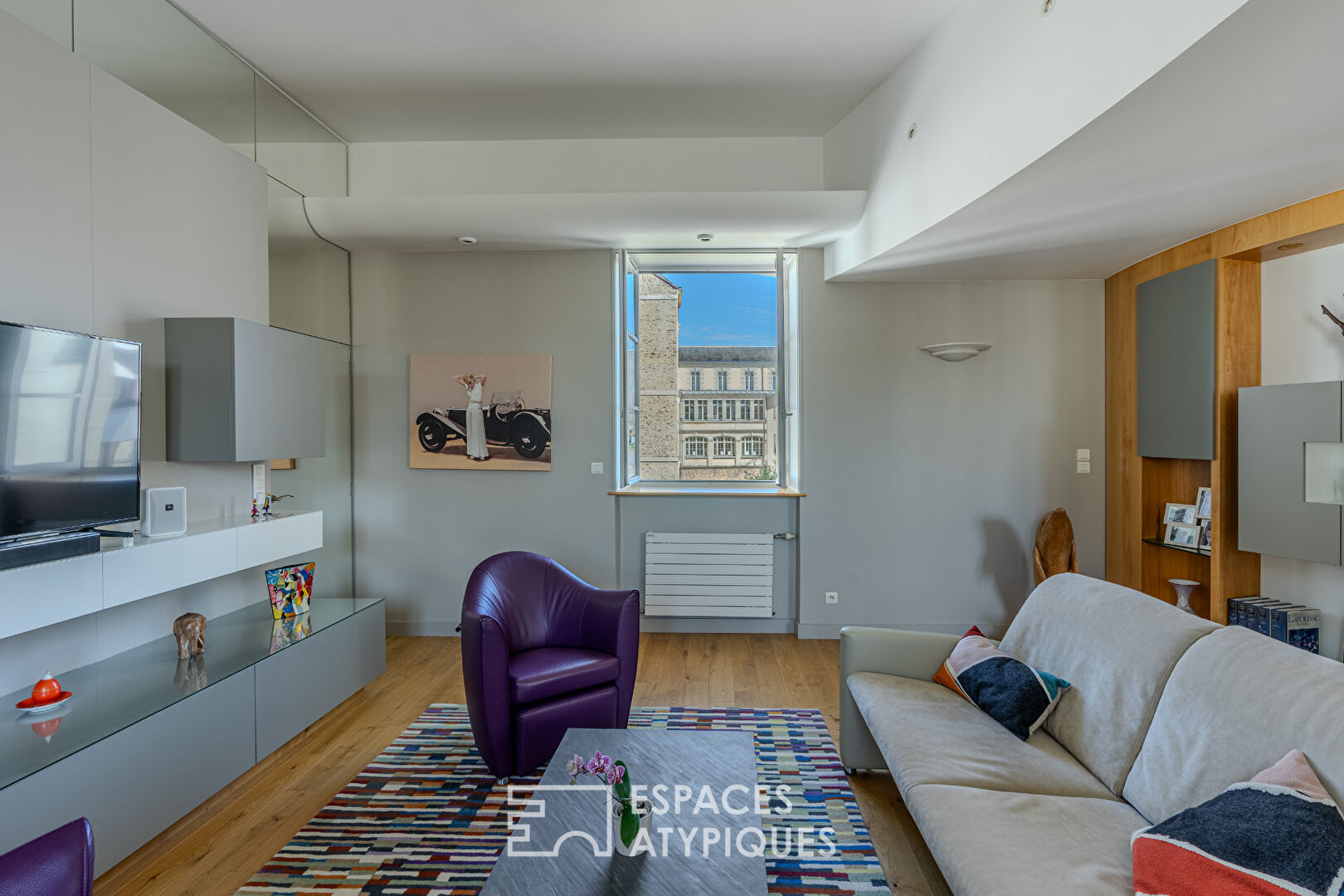 Grand appartement lumineux en duplex