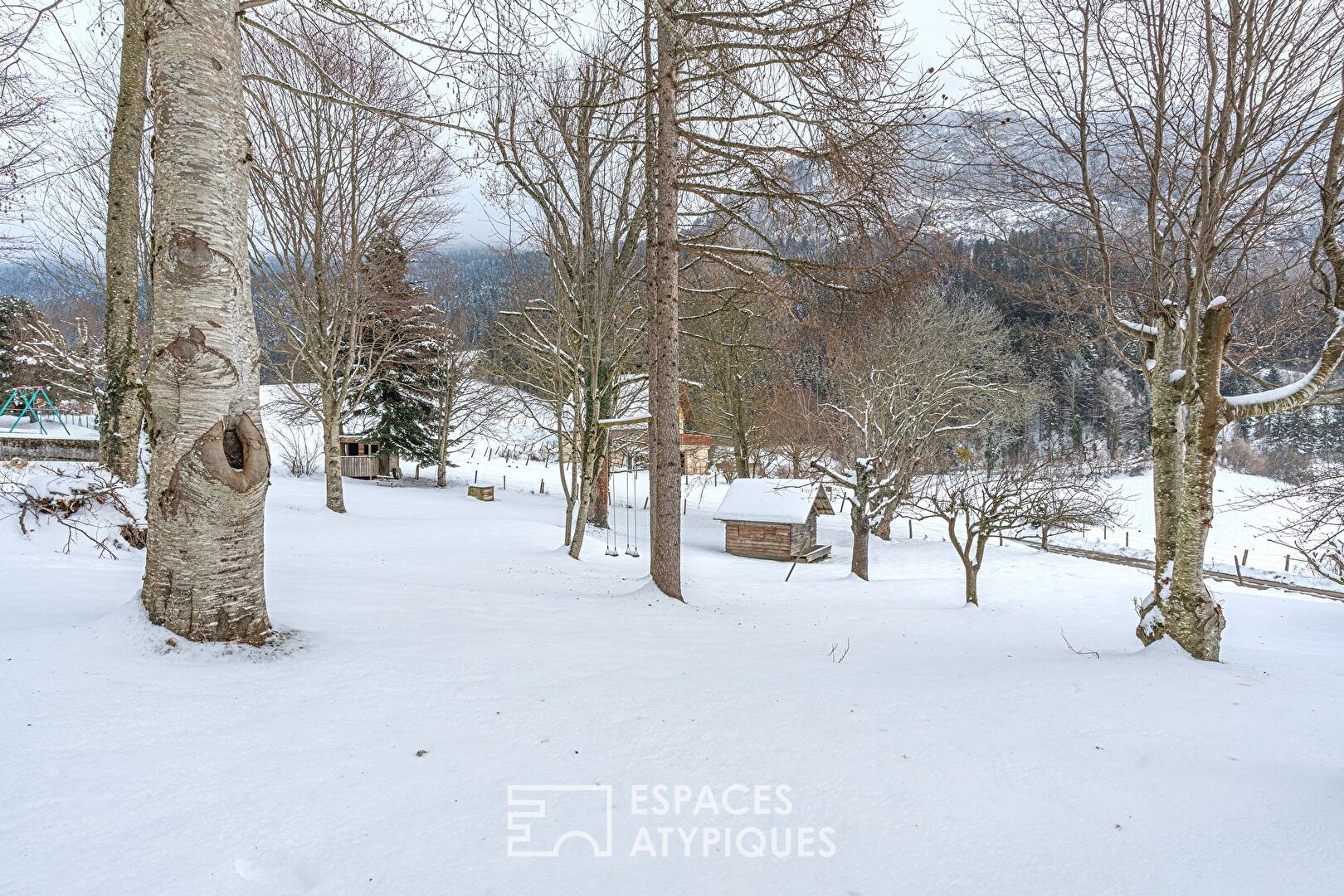 Authentic country farm and its cozy atmosphere