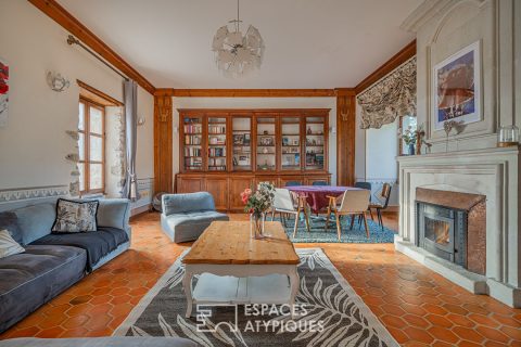 Superbe appartement en duplex au Château d’Uriage