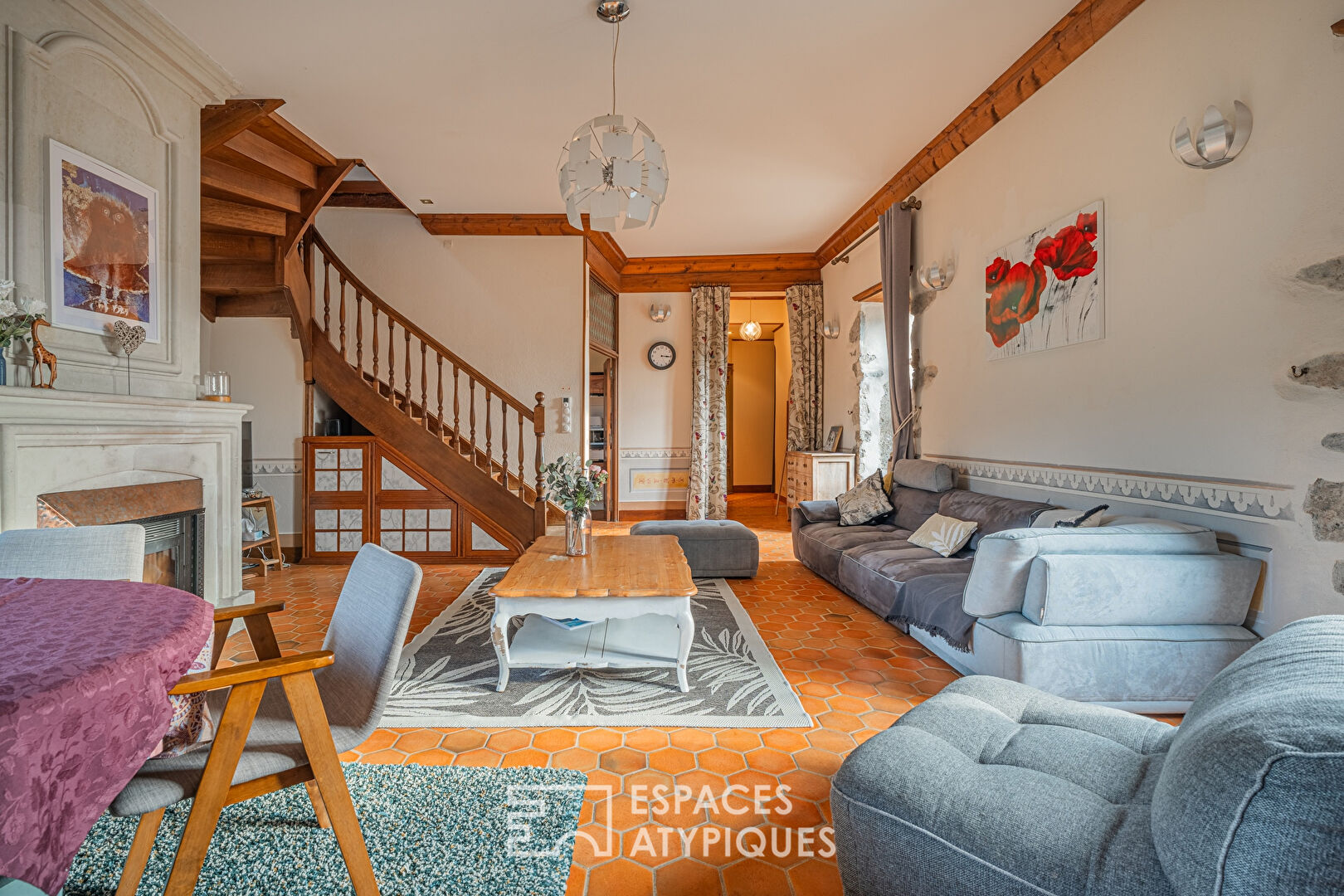 Superbe appartement en duplex au Château d’Uriage