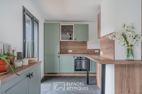 Chalet à la rénovation contemporaine