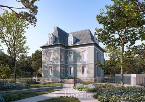 Duplex dans une maison bourgeoise avec terrasse et jardin privatif