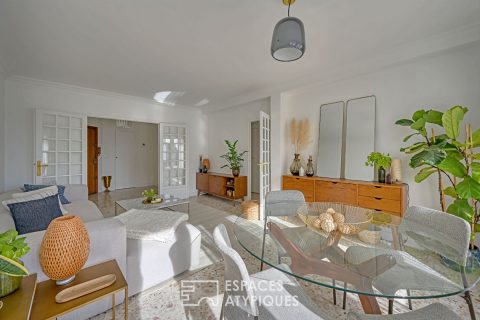 Renovated apartment with parking, exterior and elevator in Montpellier