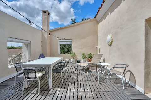 Charmante maison de ville avec extérieur à proximité de Montpellier