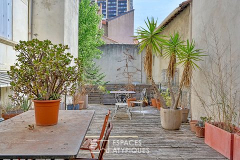 Joli appartement rénové avec terrasse exceptionnelle à Montpellier