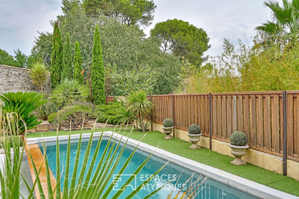 Maison de charme avec piscine à débordement