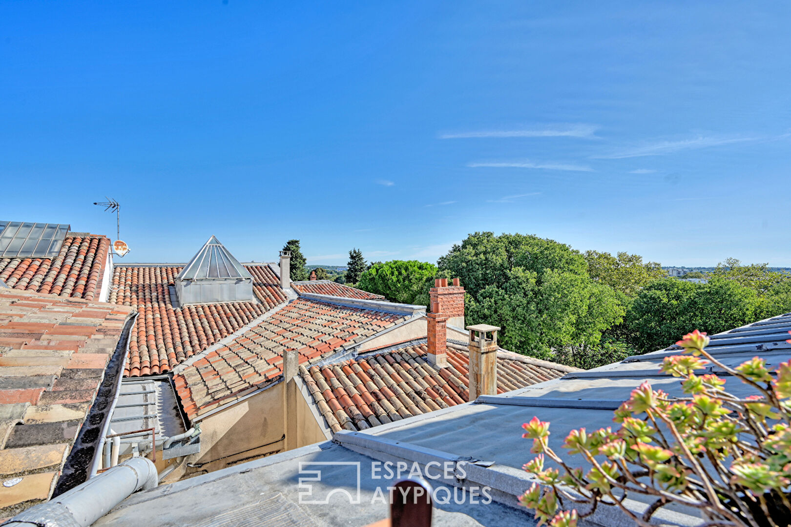 Charming apartment with view in the center of Montpellier