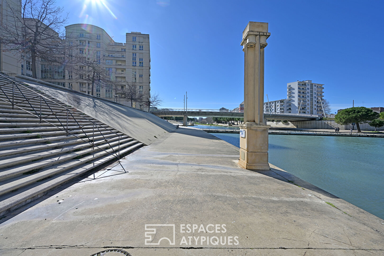 Appartement en duplex dernier étage à Montpellier