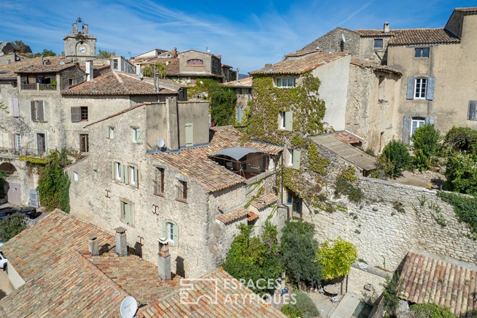 84400 SAIGNON - Confortable et authentique maison de village à la vue majestueuse - Réf. 653EAA