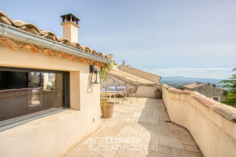 Rénovation d’exception avec vue imprenable au pied du Ventoux