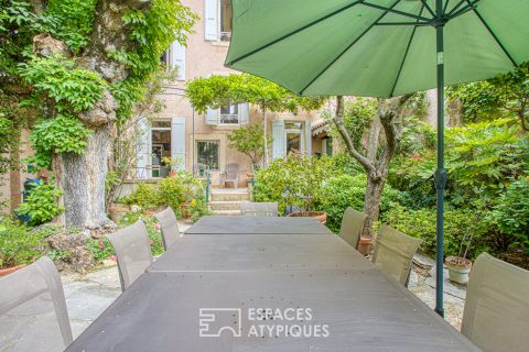 19th century town house with garden