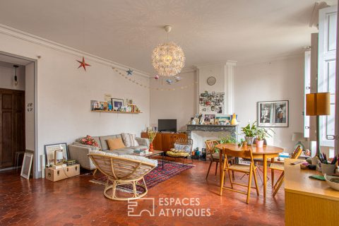 Appartement de caractère au dernier étage