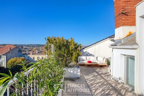 Appartement d’exception à rénover avec son rooftop dans un quartier prisé