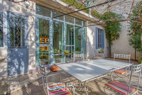 Maison de charme proche du centre historique avec jardin et bassin