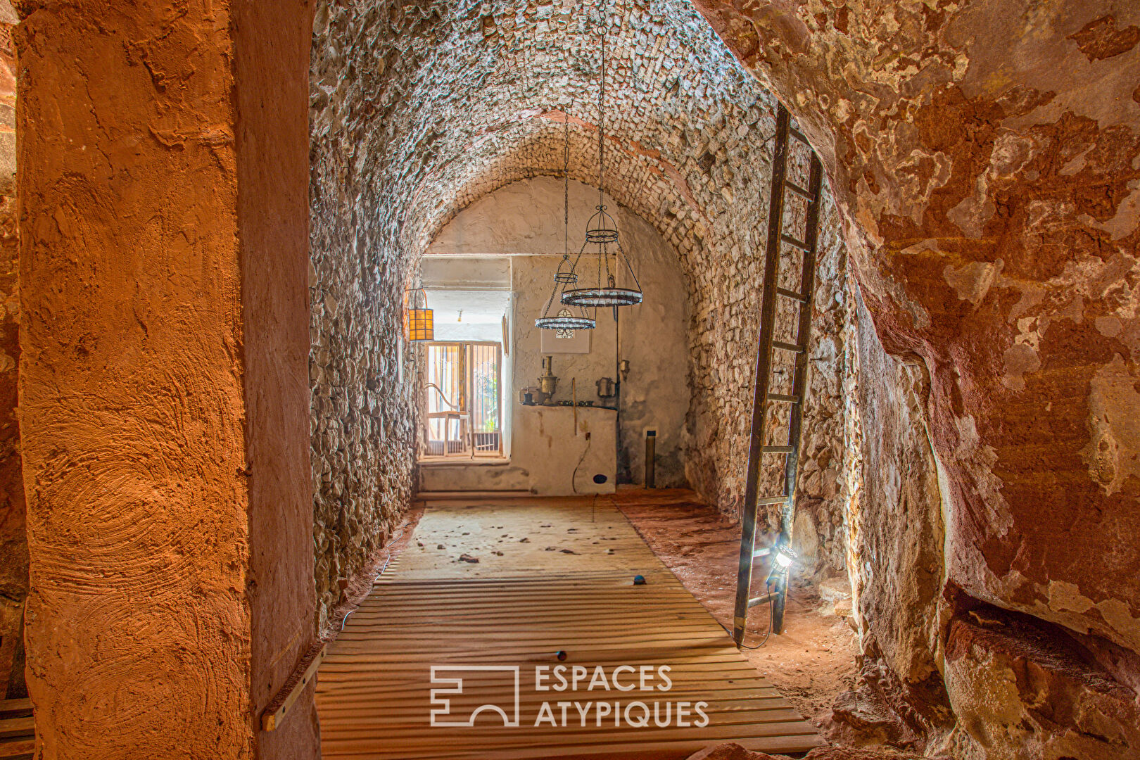 Atypical village house with patio and terrace