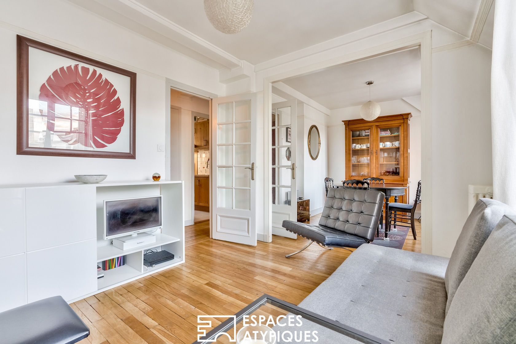 Appartement avec vue sur la tour Eiffel