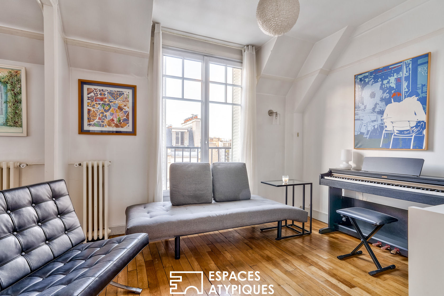 Appartement avec vue sur la tour Eiffel