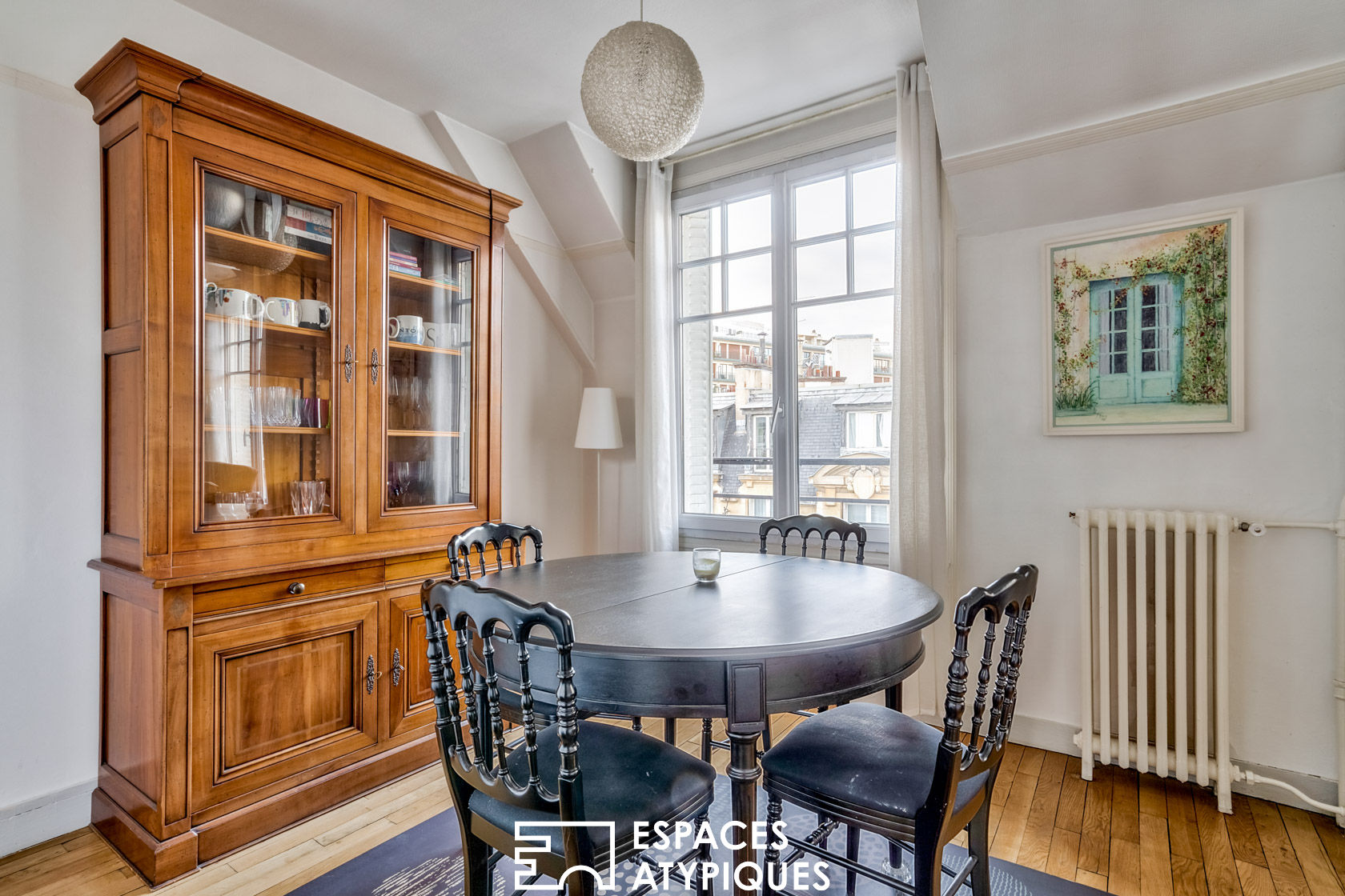 Appartement avec vue sur la tour Eiffel