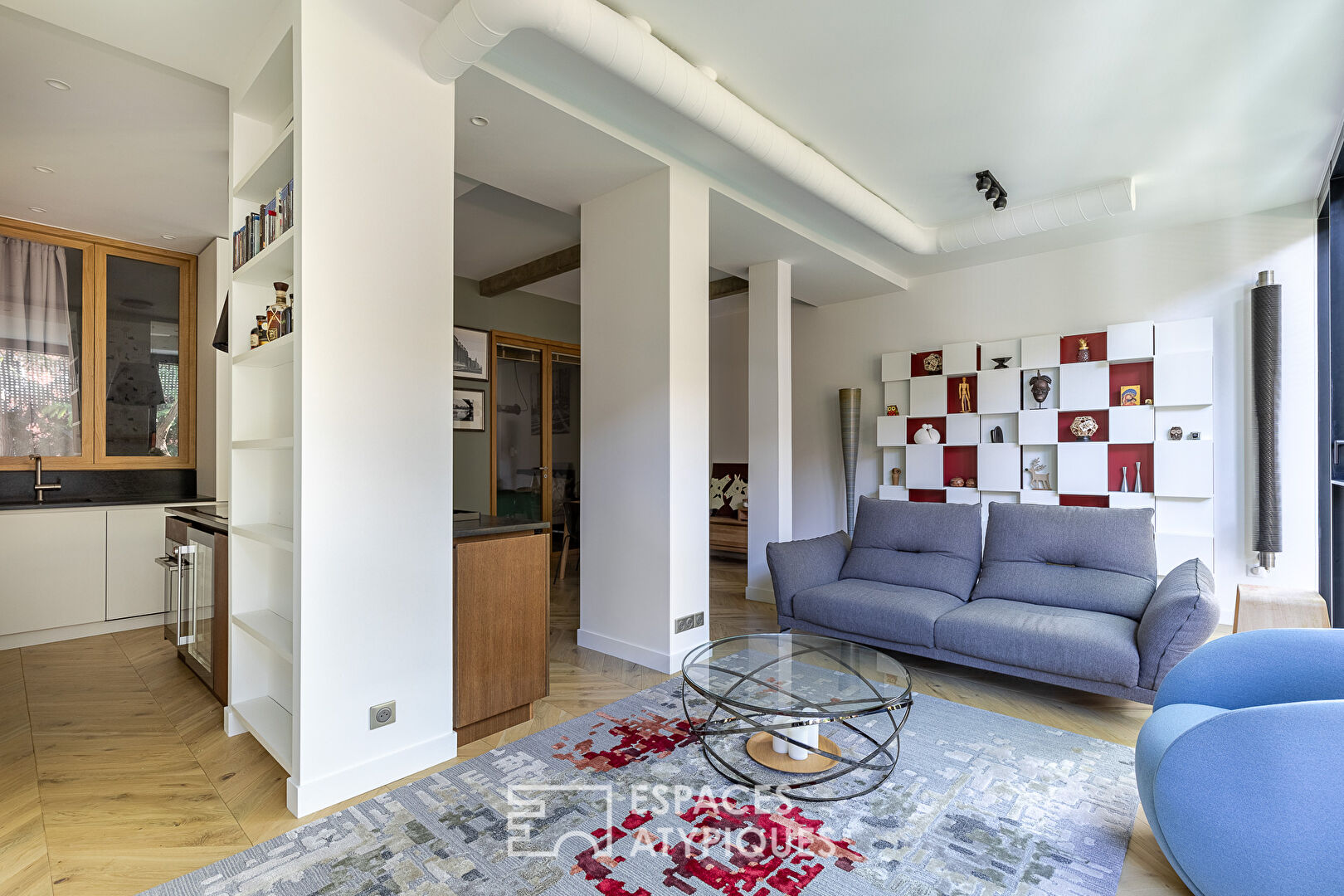 Architect’s apartment in the heart of the Village des Peupliers