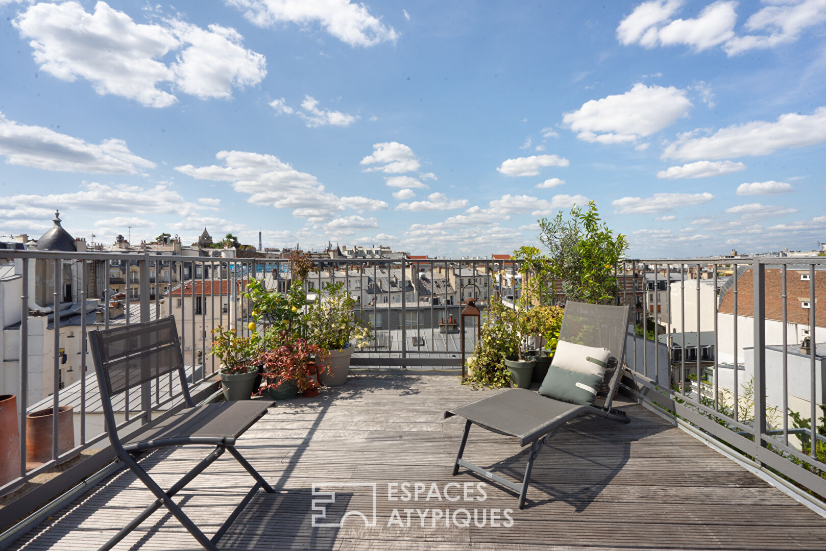 Top floor apartment, rooftop and terrace