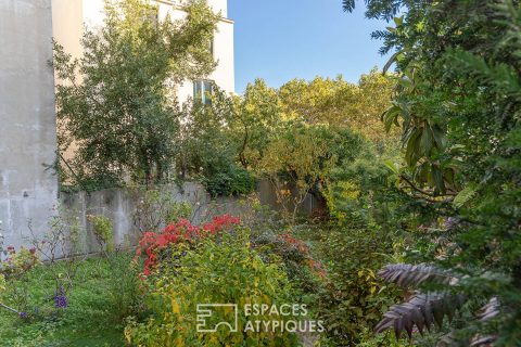 Appartement rénové avec vue sur jardin, rue des artistes