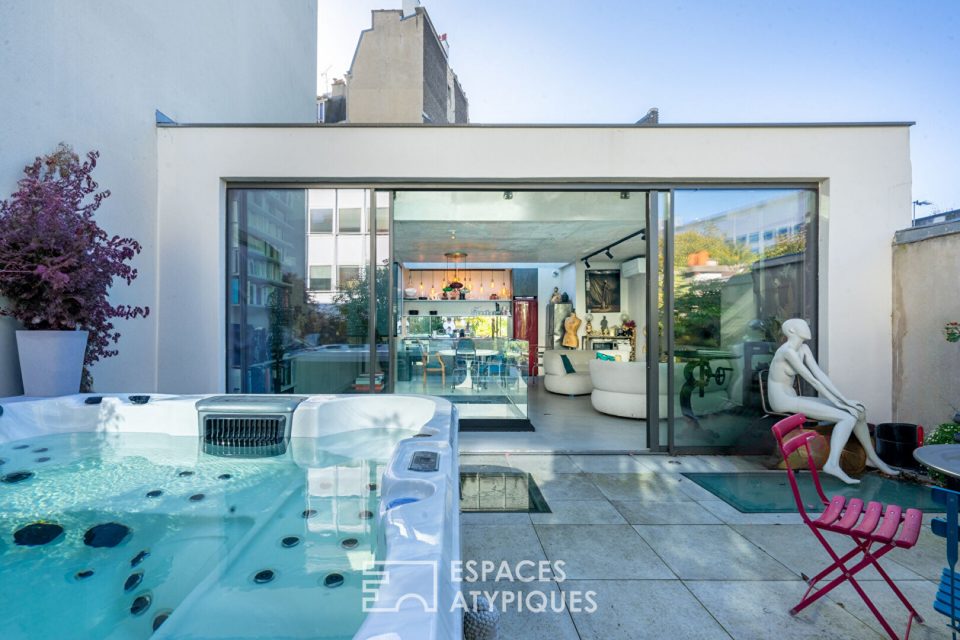 Maison d'Architecte avec terrasse au pied du Parc Montsouris