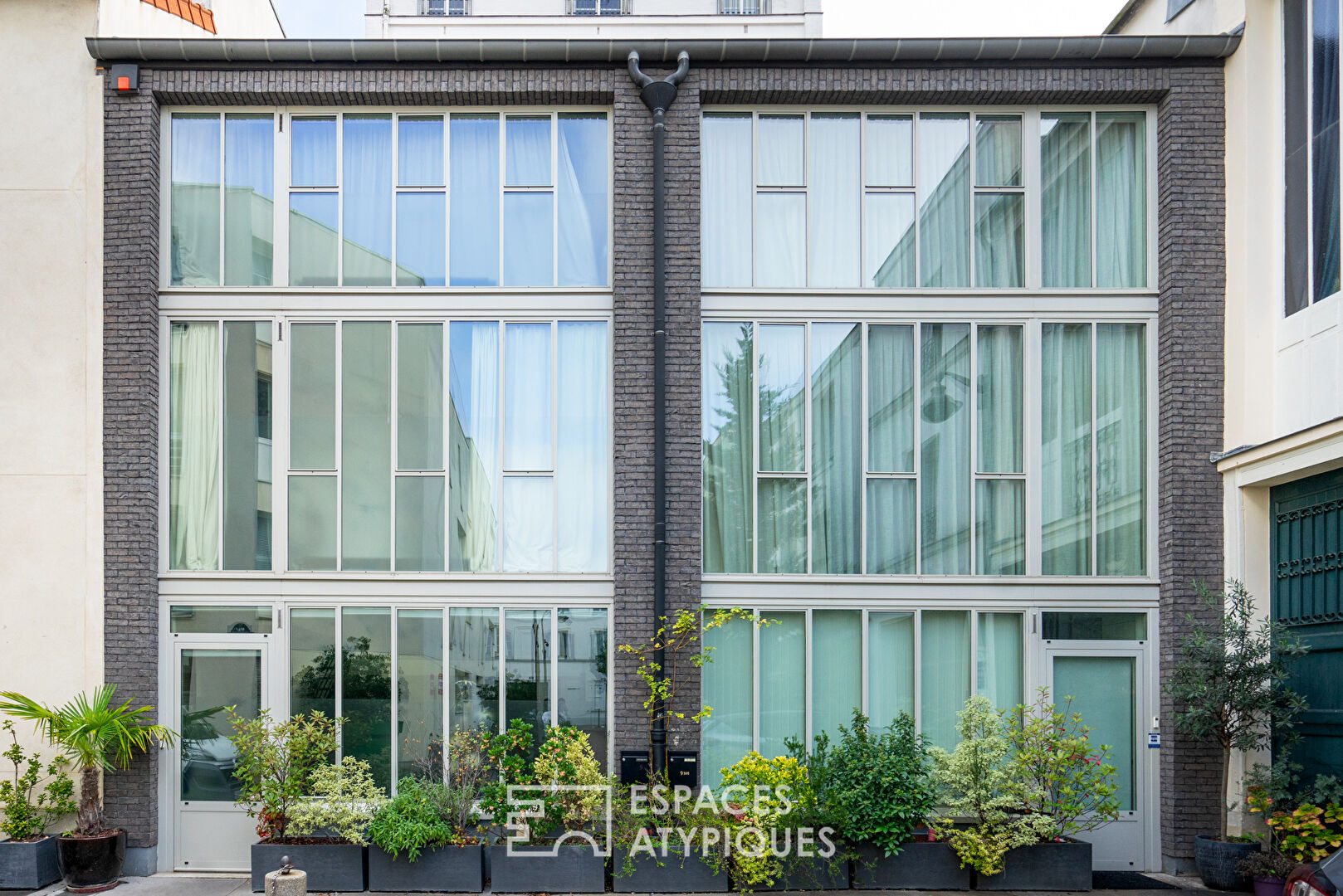 Triplex dans un ancien atelier à proximité de Montparnasse