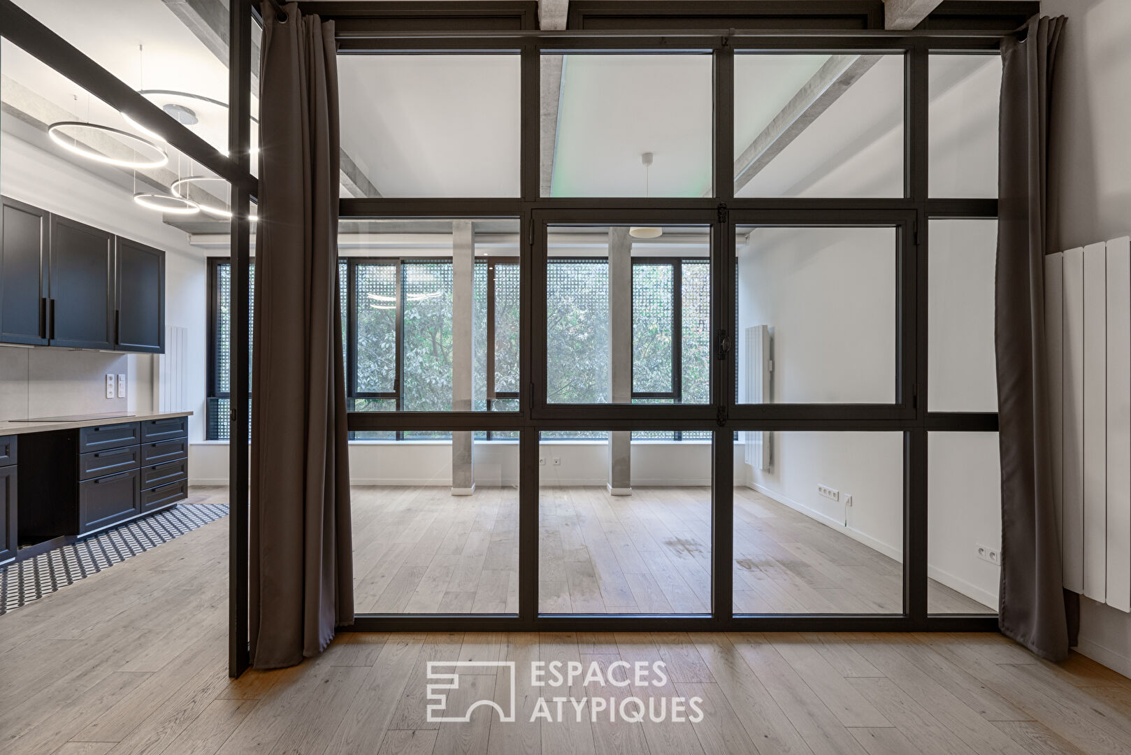 Appartement d’architecte dans la résidence Nuages, quartier des Peupliers