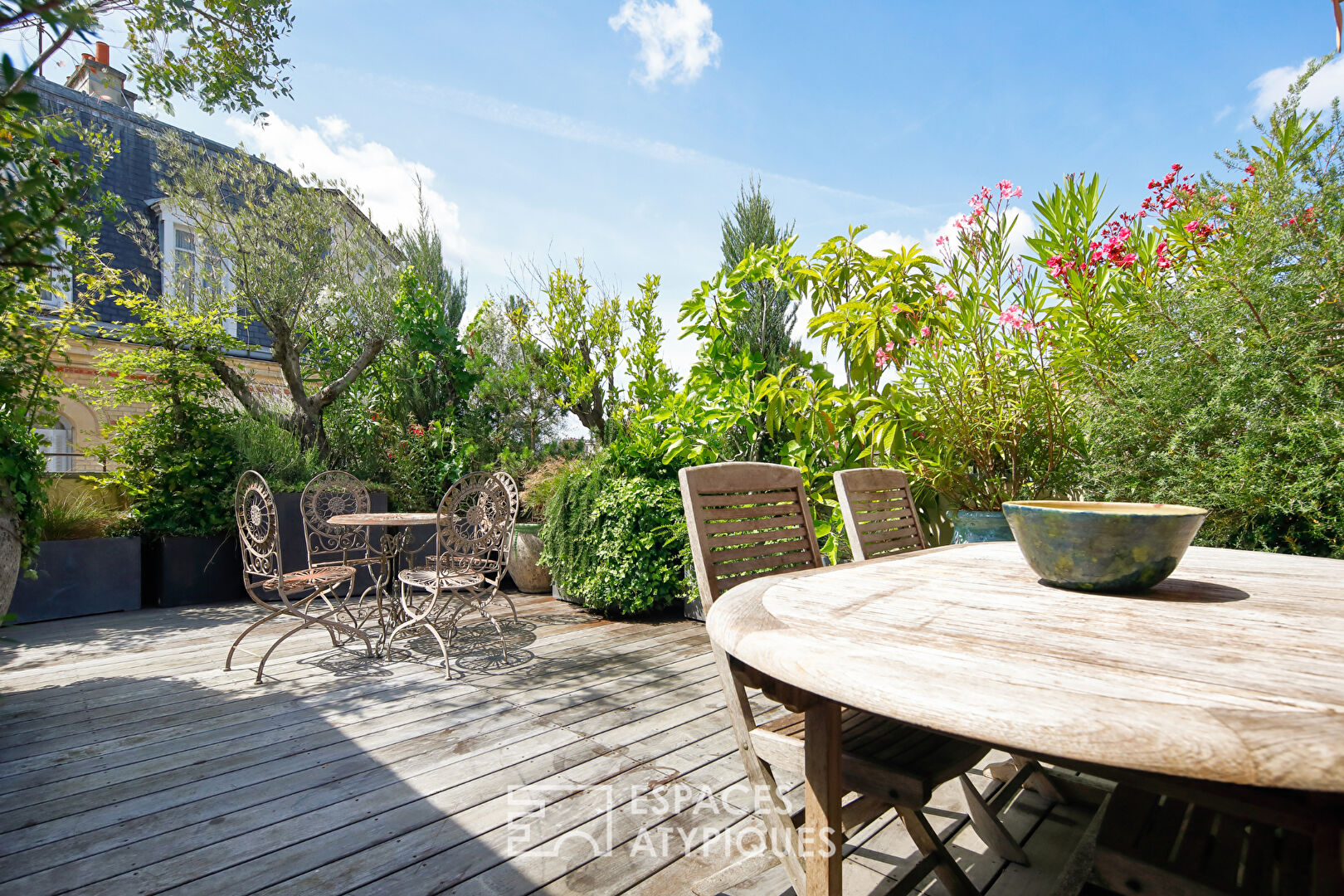 Maison d’artiste avec jardin et terrasse