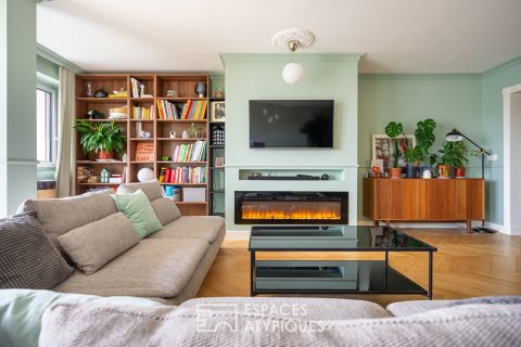 Appartement d’architecte avec balcon et vue panoramique sur le Parc Montsouris