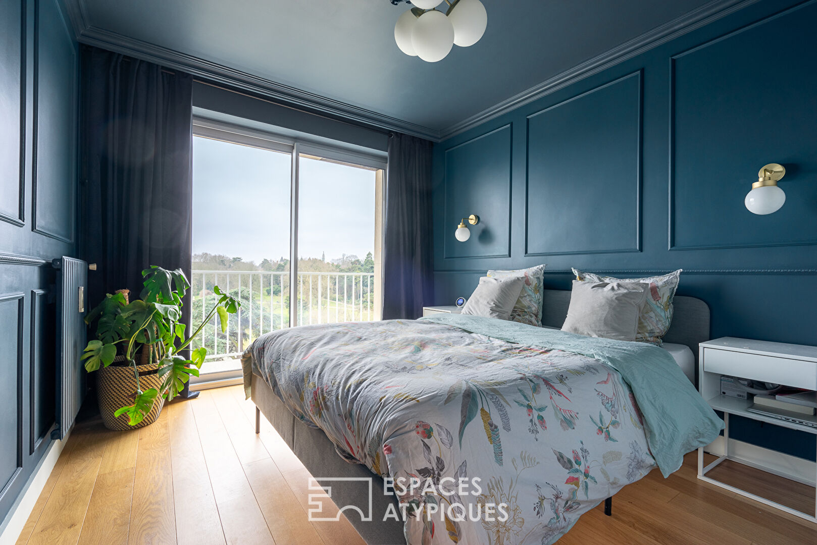 Appartement d’architecte avec balcon et vue panoramique sur le Parc Montsouris