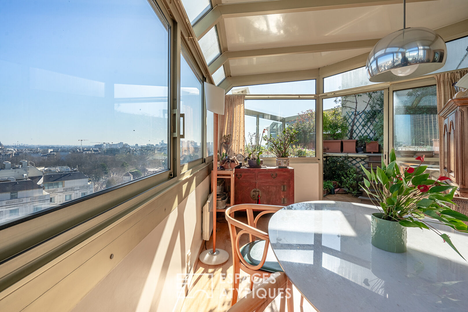 Montparnasse Duplex with Terrace and View of Paris