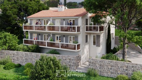 Luxury apartments with sea view, completely renovated