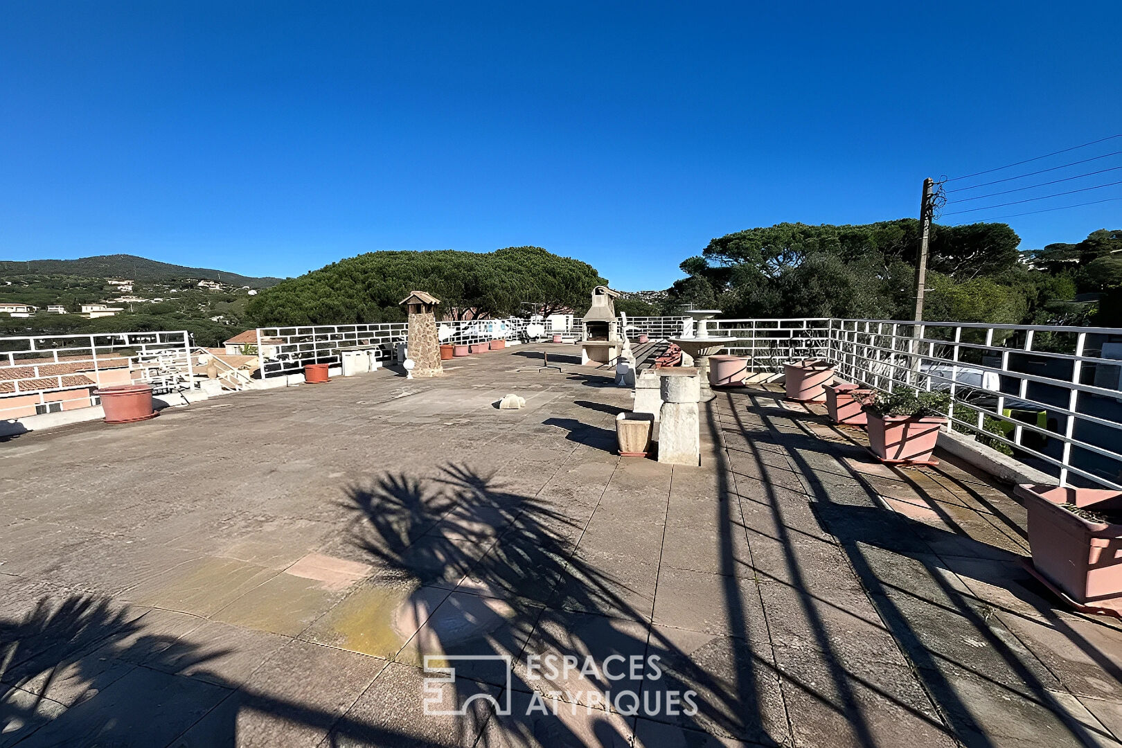 Appartement avec toit terrasse xxl