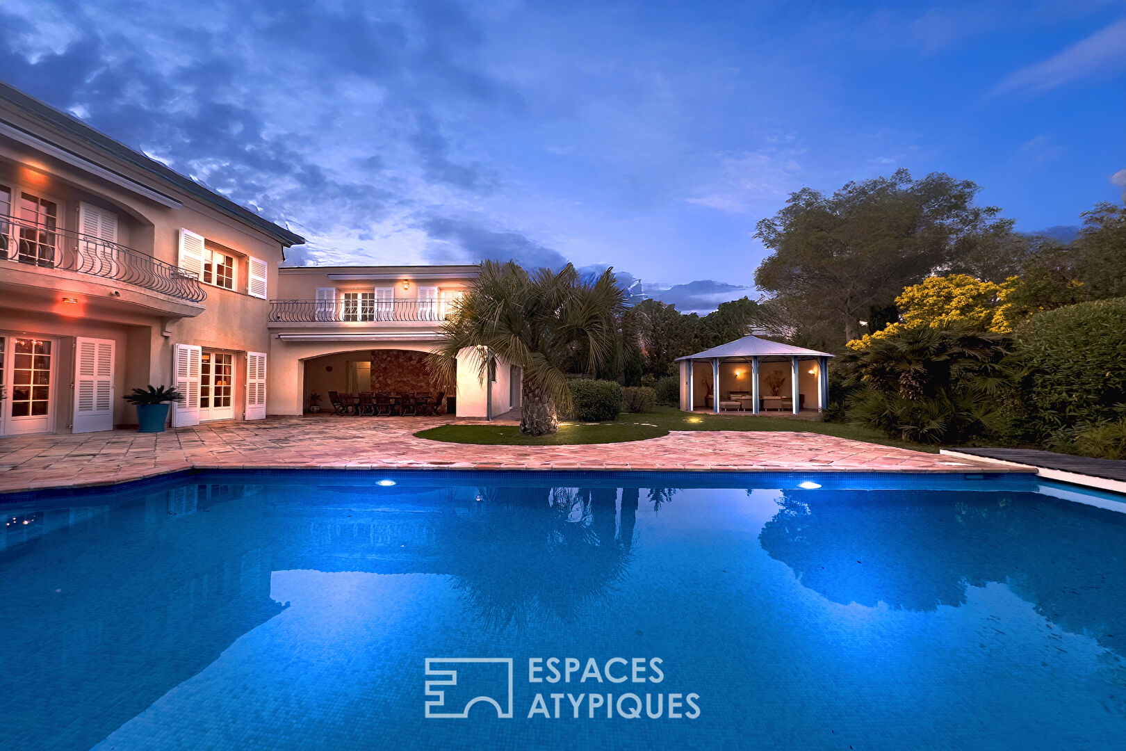 Bastide familiale avec vue mer